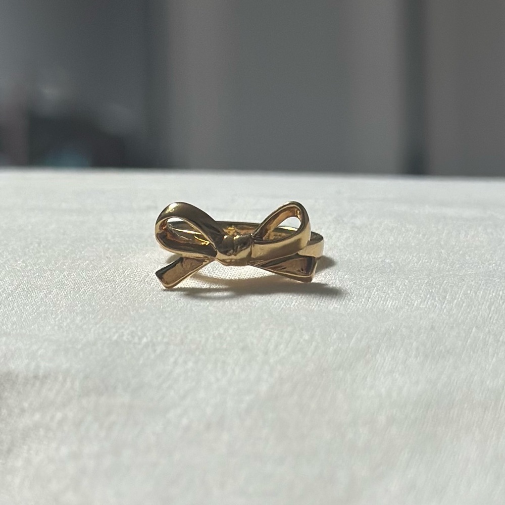 Kate Spade Gold Bow Ring